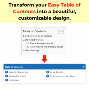 Easy TOC Style Addon (Validity Lifetime)