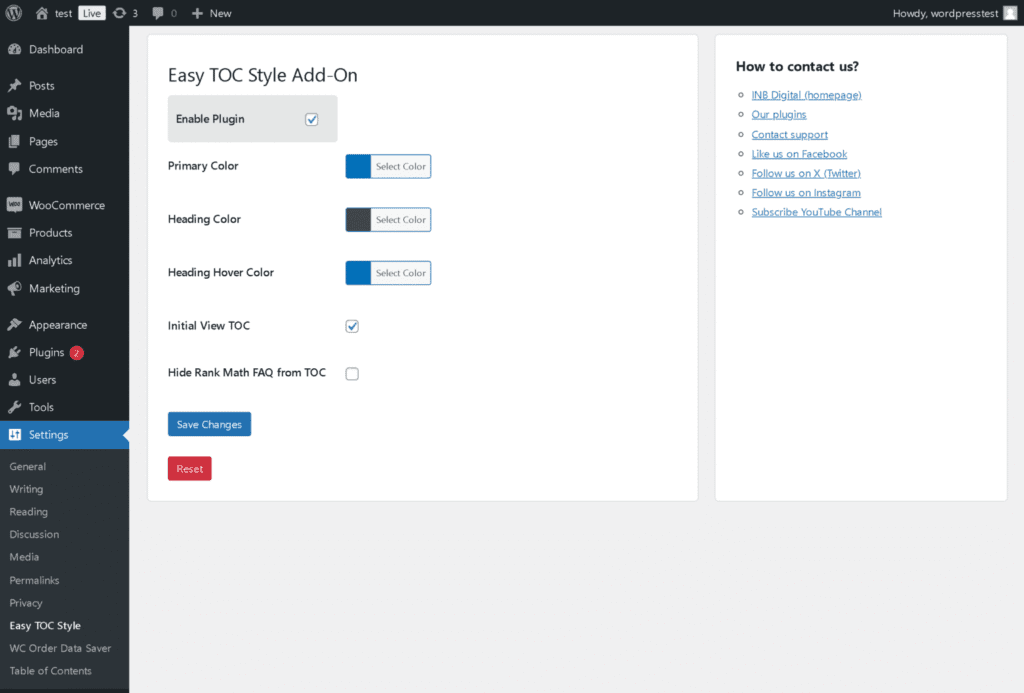 easy toc style addon plugin customization page 1536x1039 1
