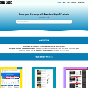 GP Digital Pro – Digital Product Selling WordPress Theme with Blog For GeneratePress